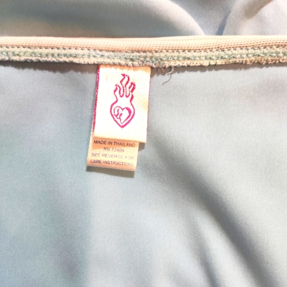 Torrid blue lace tank top - Picture 6 of 6